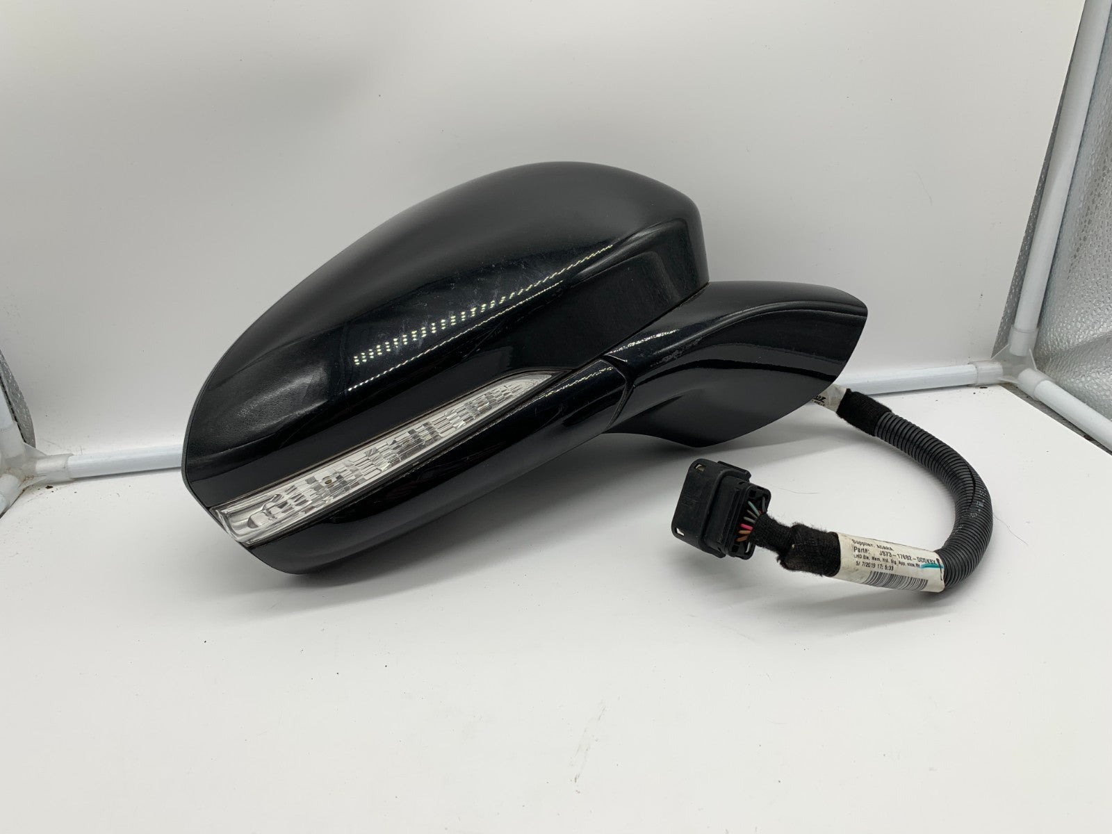 2019-2020 Ford Fusion Passenger Side View Power Door Mirror Black BSA C02B26005