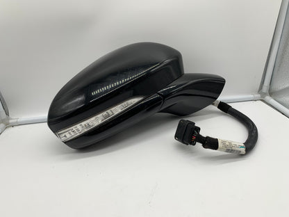 2019-2020 Ford Fusion Passenger Side View Power Door Mirror Black BSA C02B26005