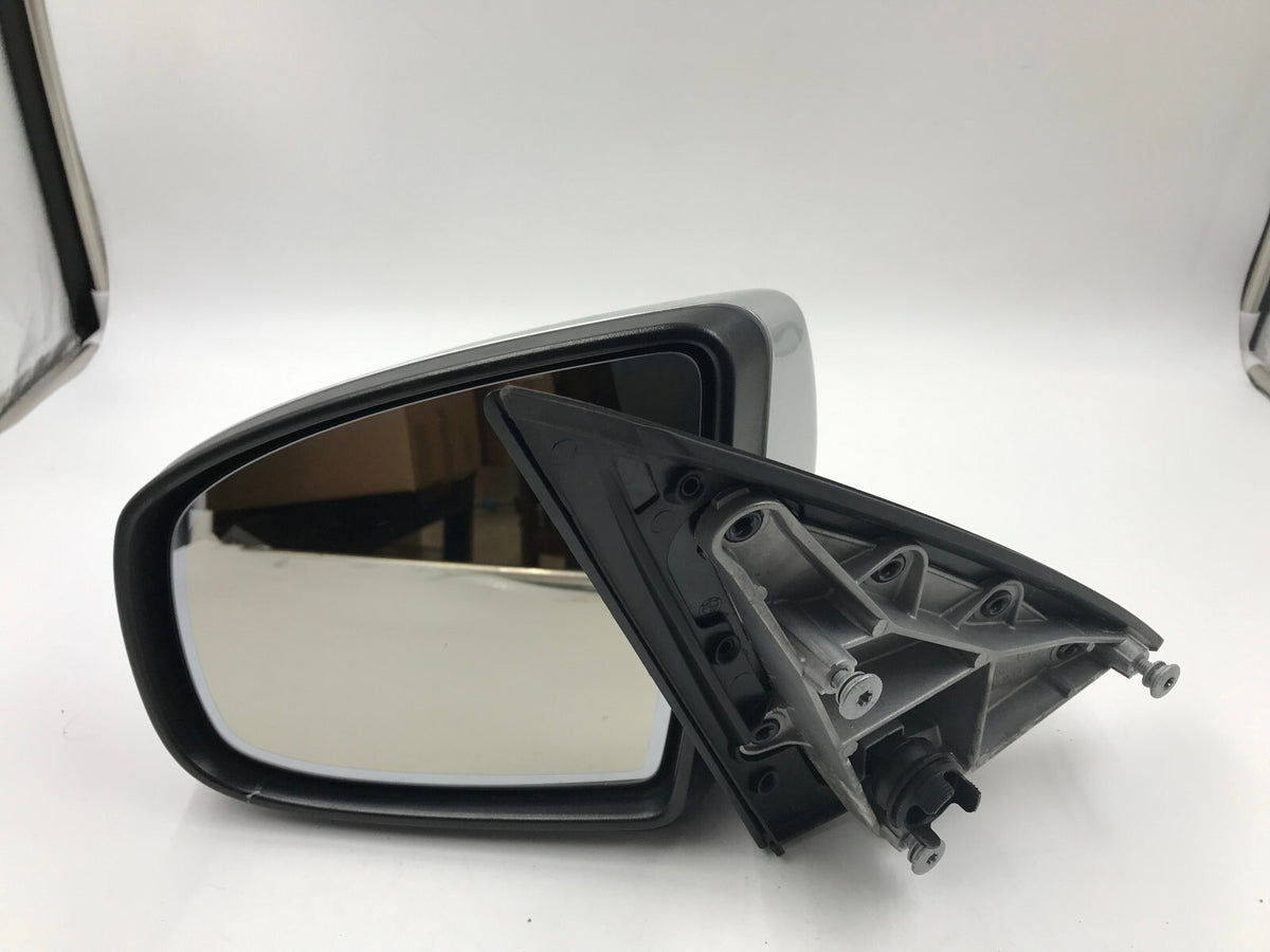 2007-2010 BMW X5 Driver Side View Power Door Mirror Silver OEM C04B60003
