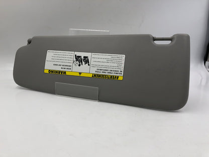 2007-2011 BMW 328i Passenger Sun Visor Gray Illuminated OEM B04B53037