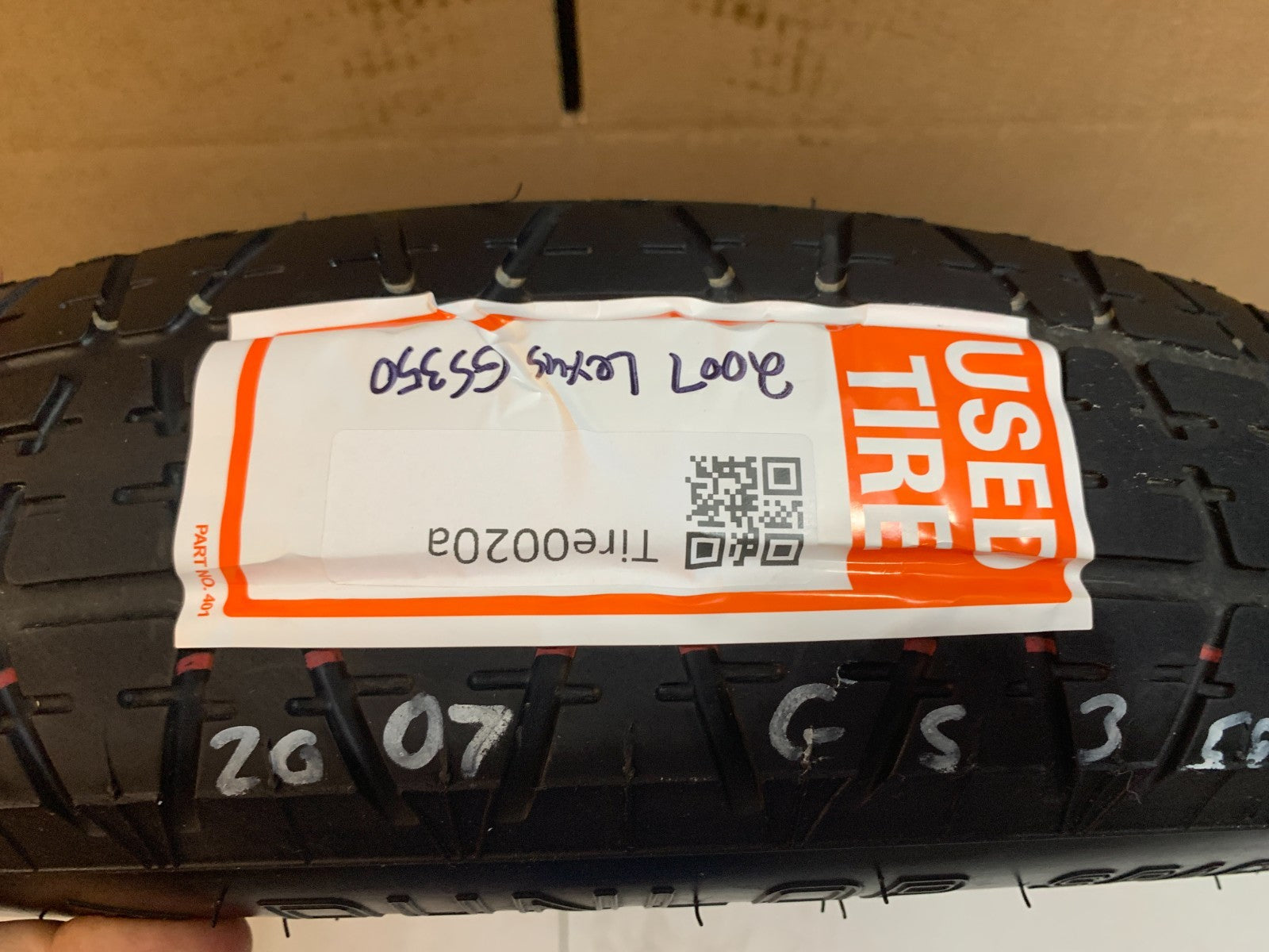2007-2011 Lexus GS350 GS450H 17" Spare Tire Wheel Compact Donut T155/70D17