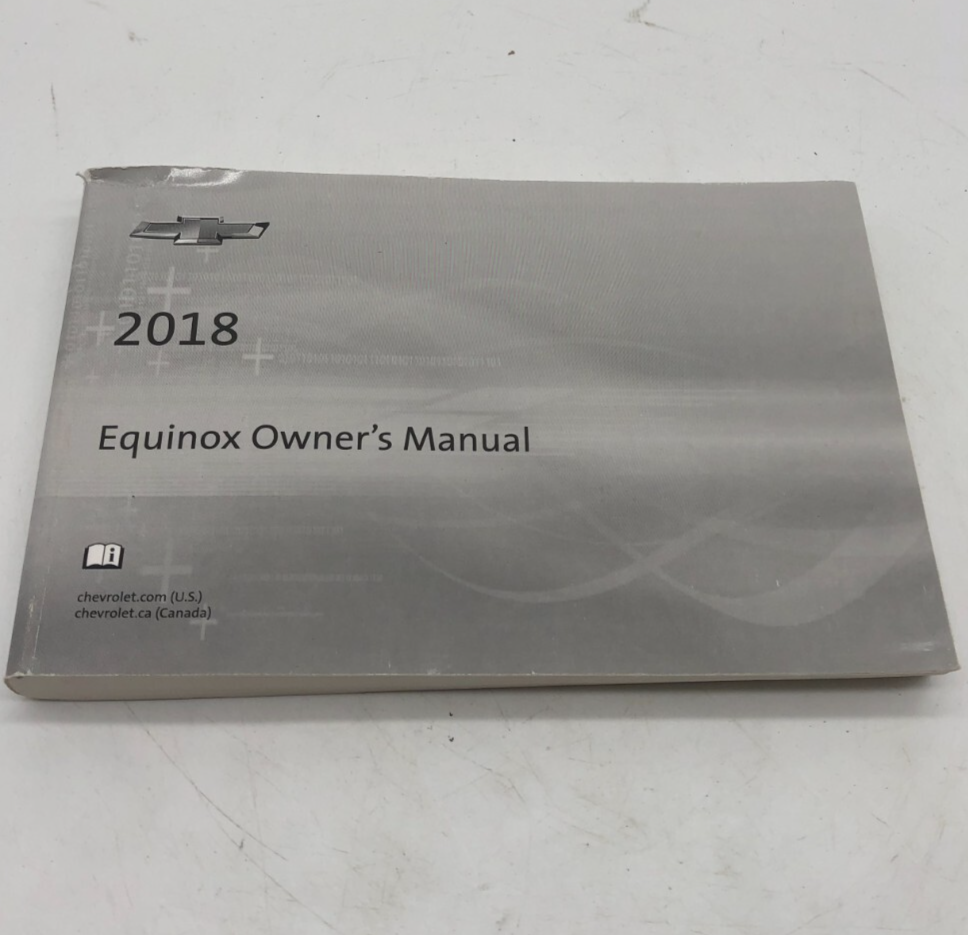 2018 Chevrolet Equinox Owners Manual OEM A01B41006
