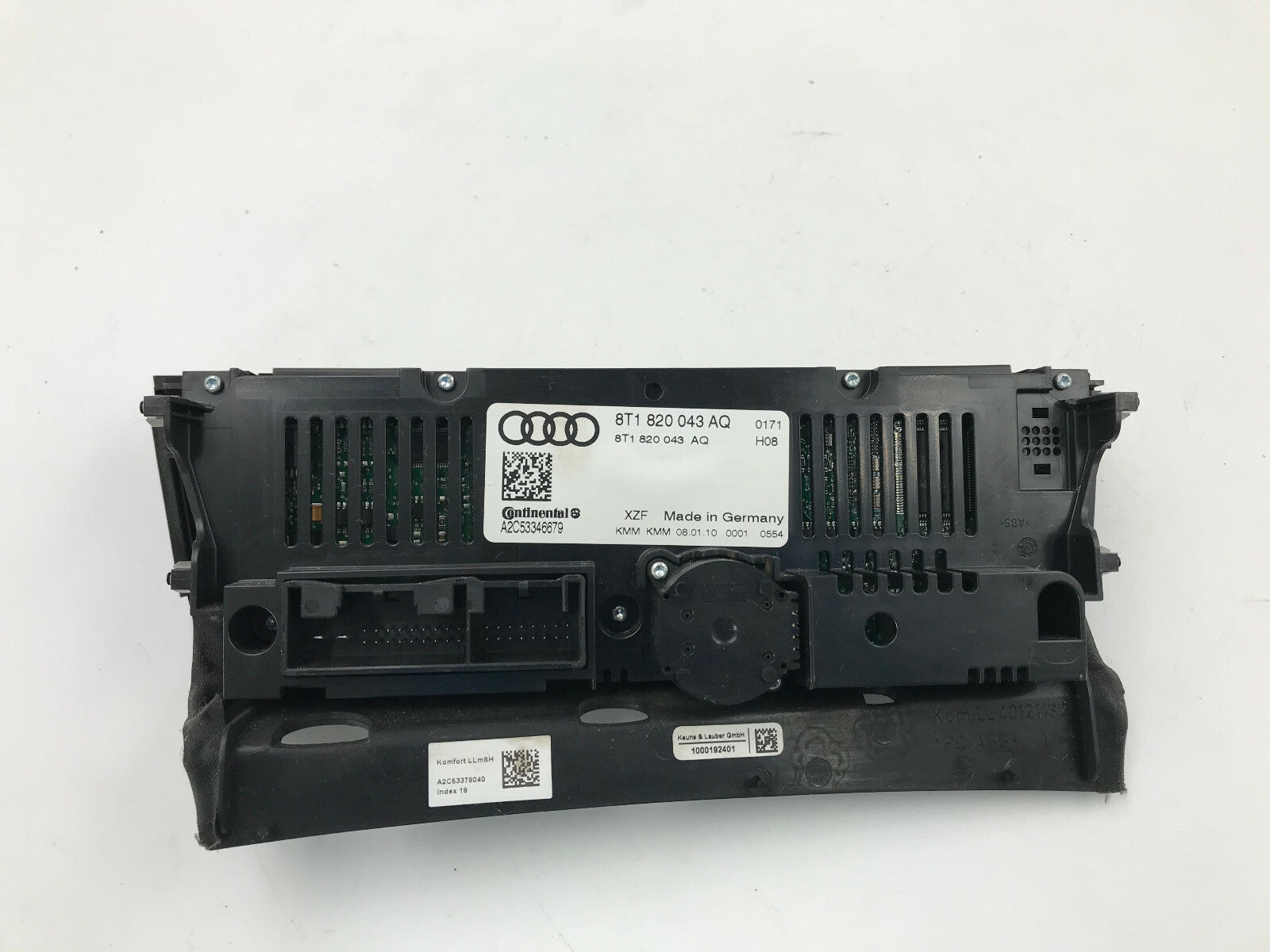 2008-2013 Audi S5 AC Heater Climate Control Unit OEM D02B13010