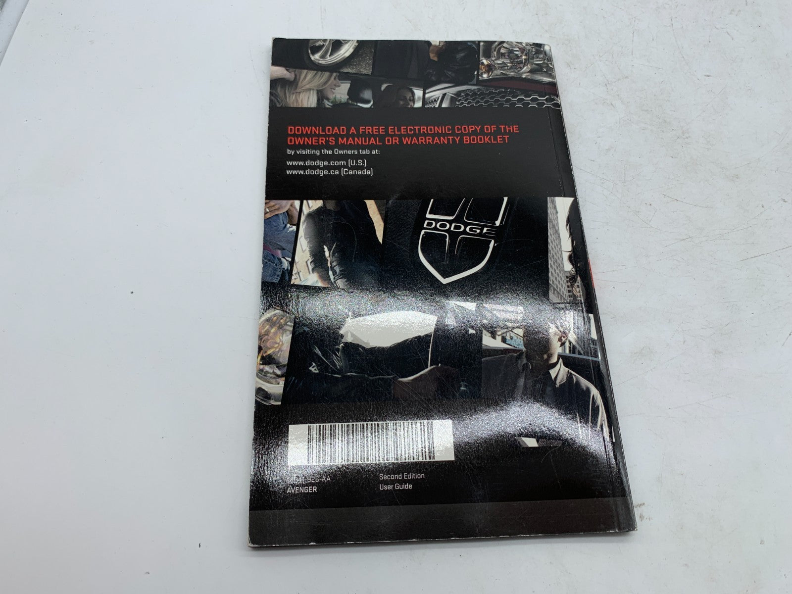 2014 Dodge Avenger Owners Manual with Case OEM A03B53006