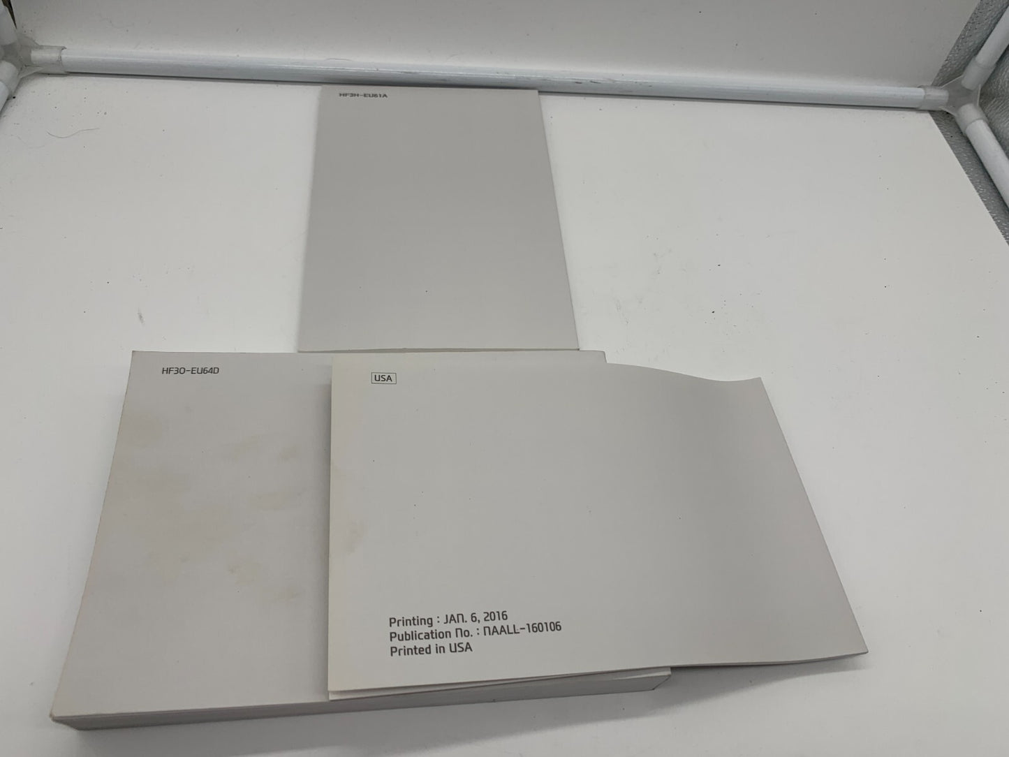 2017 Hyundai Elantra Owners Manual Set OEM A02B54007