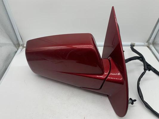 2007-2009 Cadillac SRX Passenger Side View Power Door Mirror Red OEM