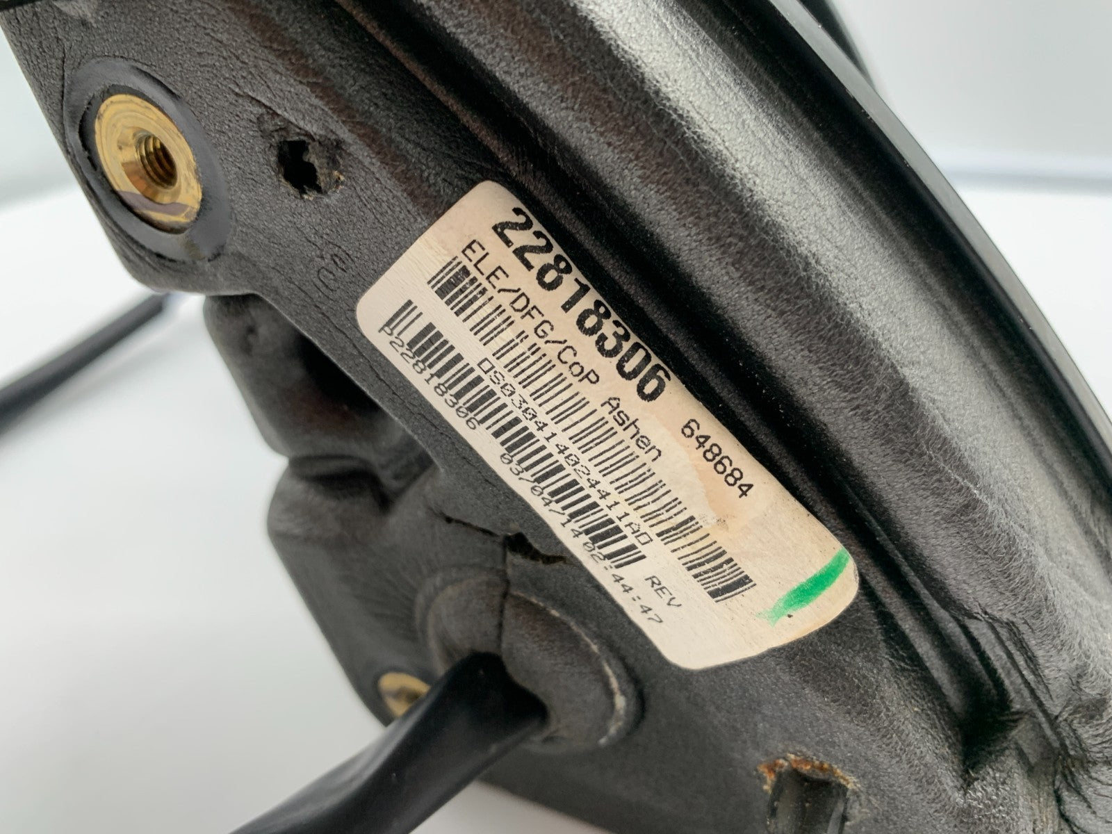 2011-2014 GMC Terrain Driver Side Power Door Mirror Gray OEM A03B27006