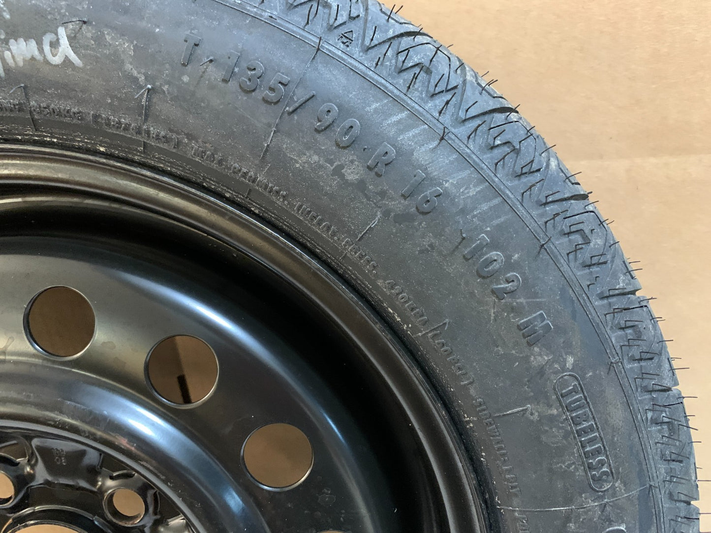 2002-2025 Nissan Altima 16" Spare Tire Wheel Compact Donut T135/90R16