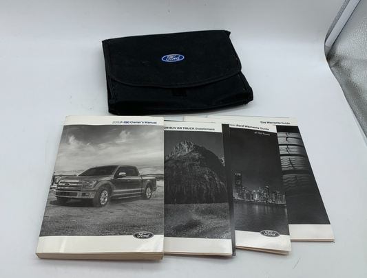 2015 Ford F-150 F150 Owners Manual Set with Case OEM D03B68017