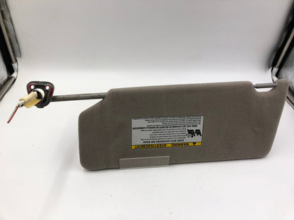2005-2012 Toyota Avalon Passenger Sun Visor Gray Illuminated OEM C01B52024