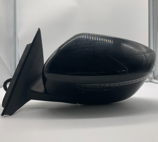 2017-2020 Nissan Rogue Driver Side View Power Door Mirror Black OEM C02B35012
