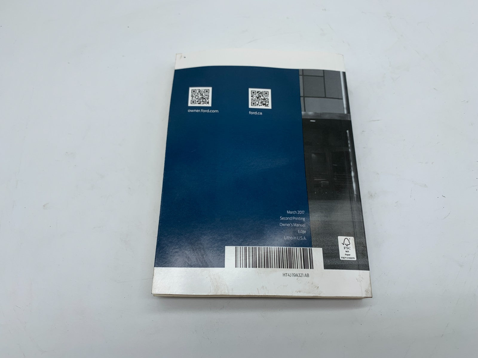2017 Ford Edge Owners Manual OEM B01B22007