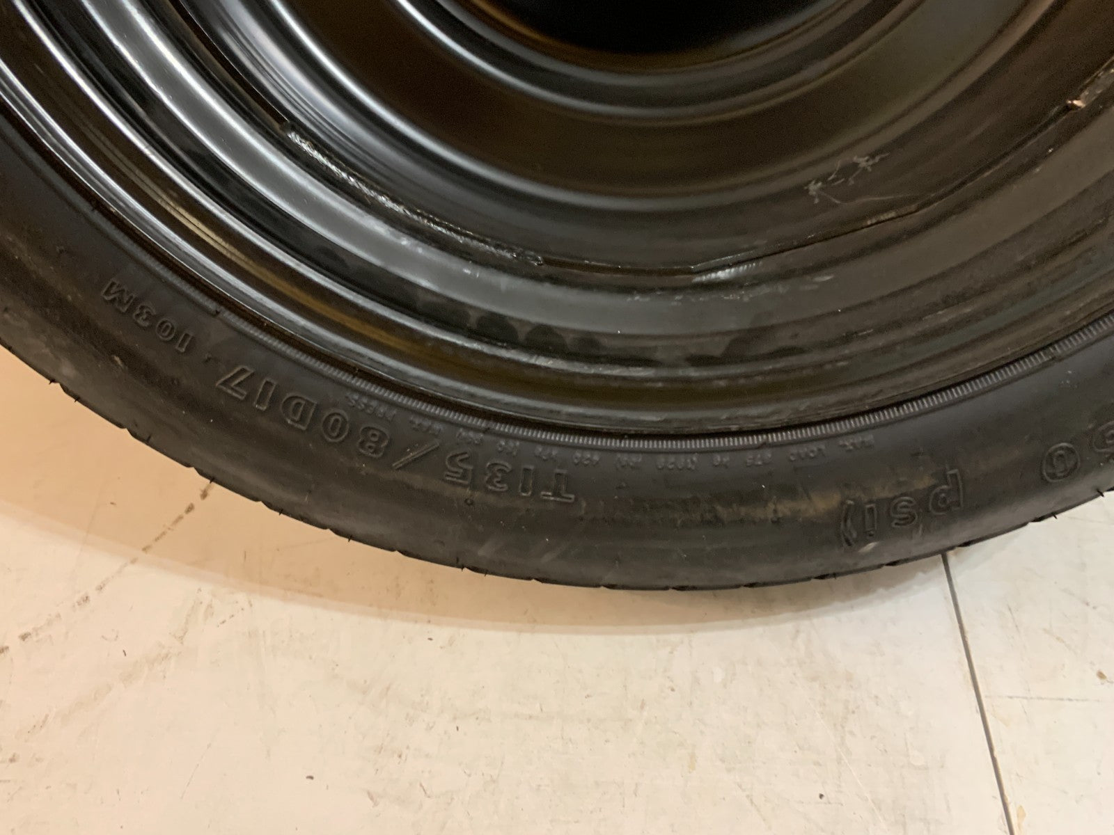 2005-2010 Honda Odyssey 17" Spare Tire Compact Donut T135/80D17 OEM Wheel