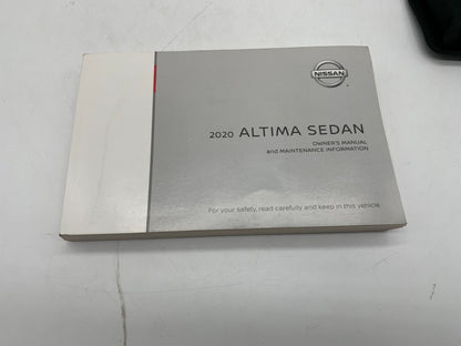 2020 Nissan Altima Sedan Owners Manual Set with Case OEM D01B10040