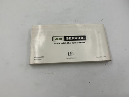 2008 Jeep Compass Owners Manual Set with Case OEM B02B26052
