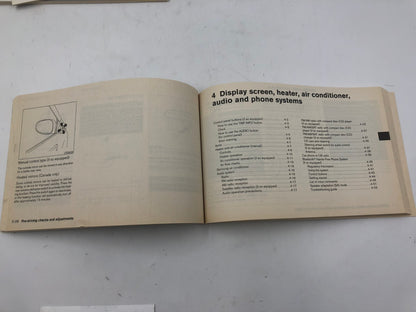 2009 Nissan Sentra Owners Manual Set with Case OEM E01B03008