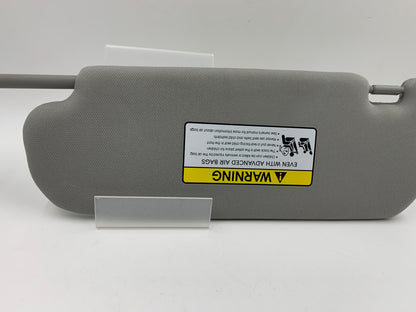 2011-2016 Kia Optima Passenger Sun Visor Gray Illuminated OEM D01B70011