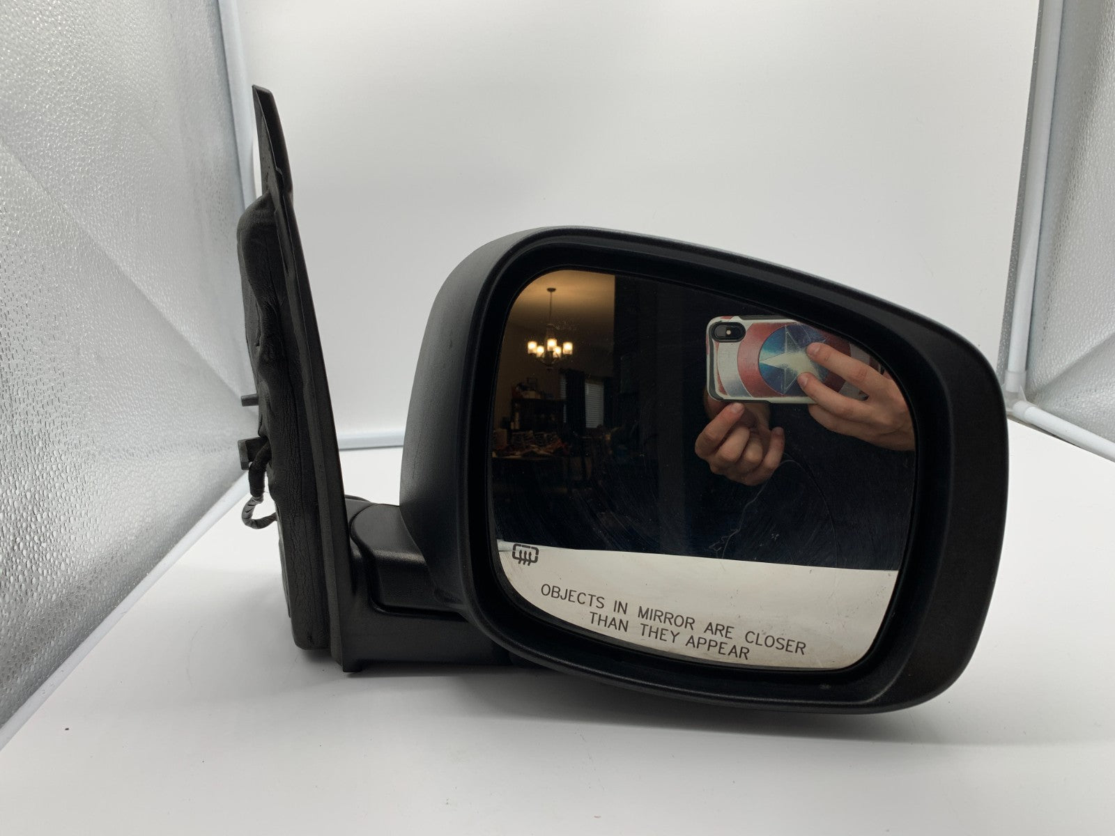 2011-2020 Dodge Caravan Passenger Side Power Door Mirror Black OEM E02B32055