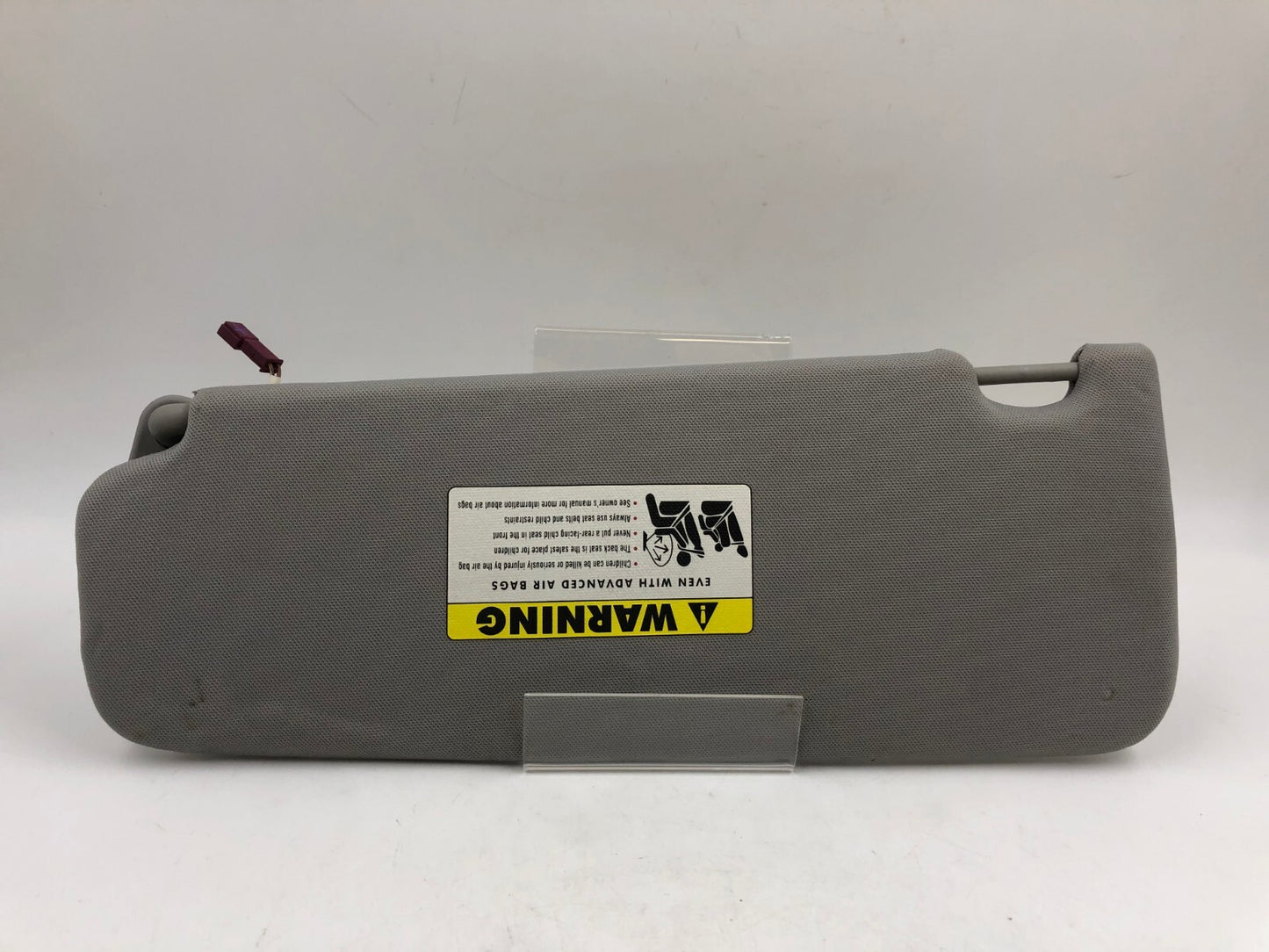 2001-2006 BMW 325i Passenger Sun Visor Gray Illumination OEM D03B44058
