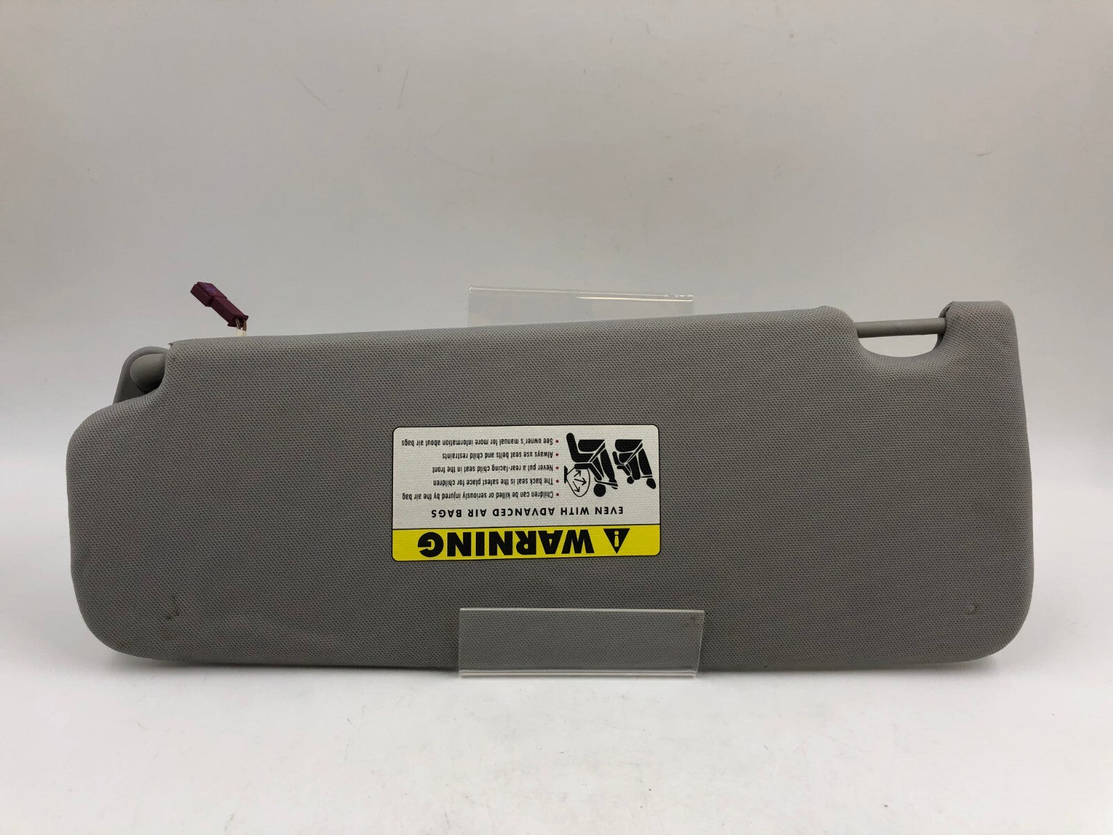 2001-2006 BMW 325i Passenger Sun Visor Gray Illumination OEM D03B44058