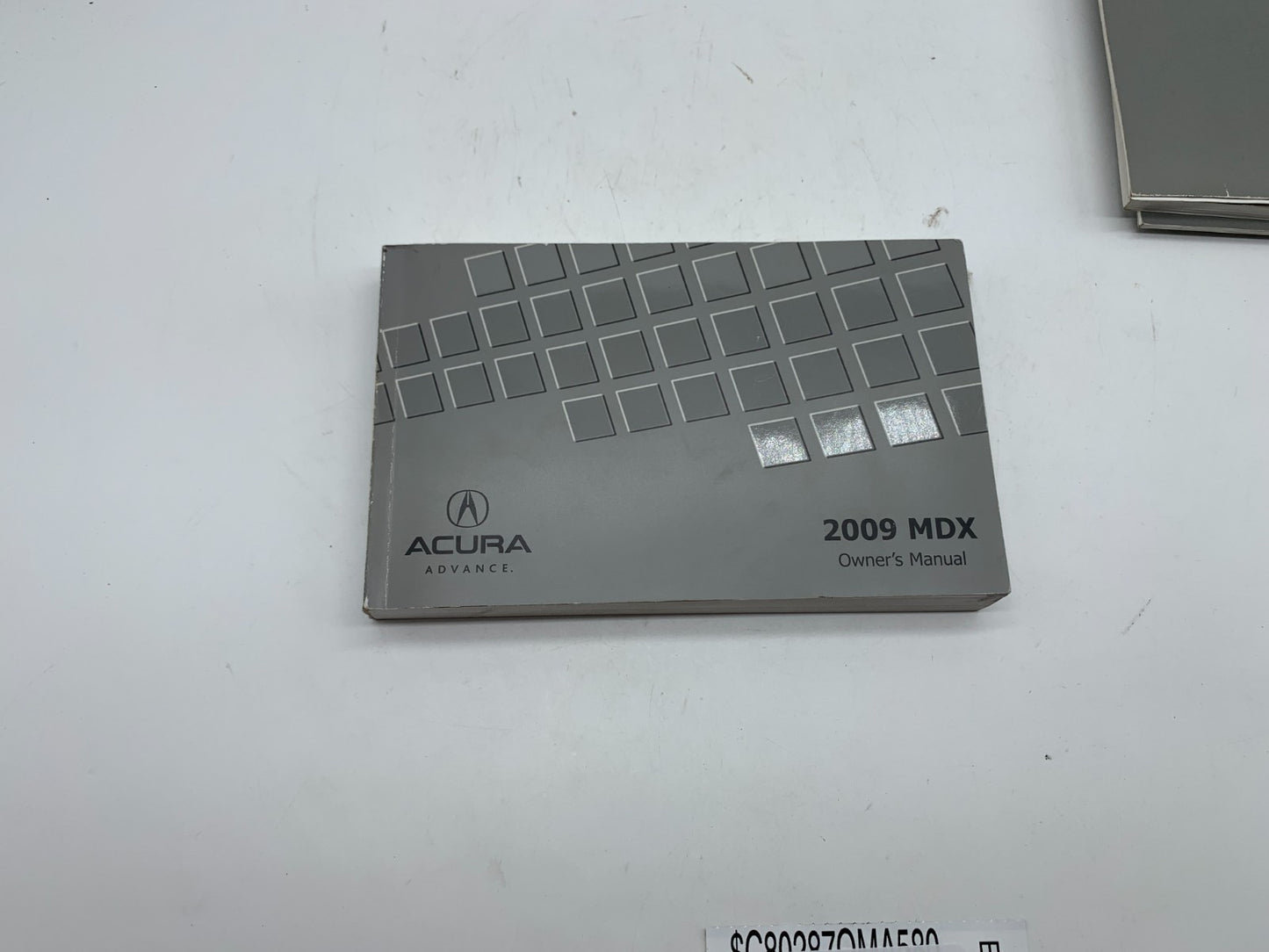 2009 Acura MDX Owners Manual Set OEM D02B20017
