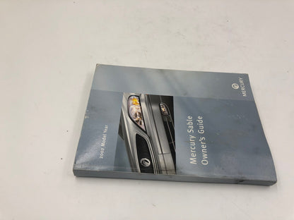 2002 Mercury Sable Owners Manual OEM C03B05048