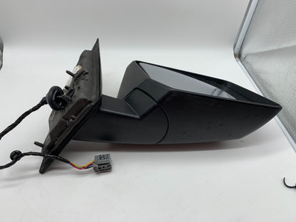 2007-2008 GMC Acadia Passenger Side View Power Door Mirror Black OEM B03B28004