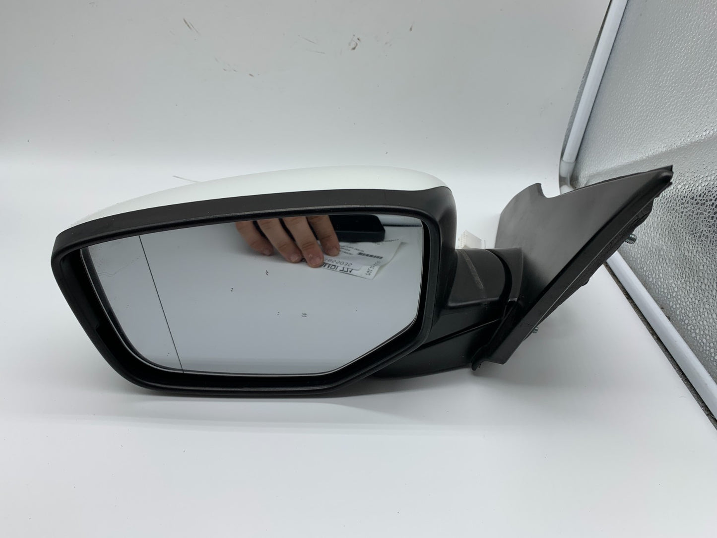 2013-2017 Honda Accord Sedan Driver Side View Power Door Mirror White B03B55035