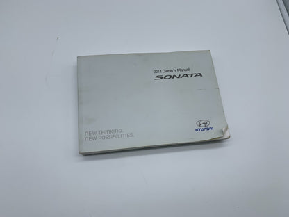 2014 Hyundai Sonata Owners Manual OEM C04B40011