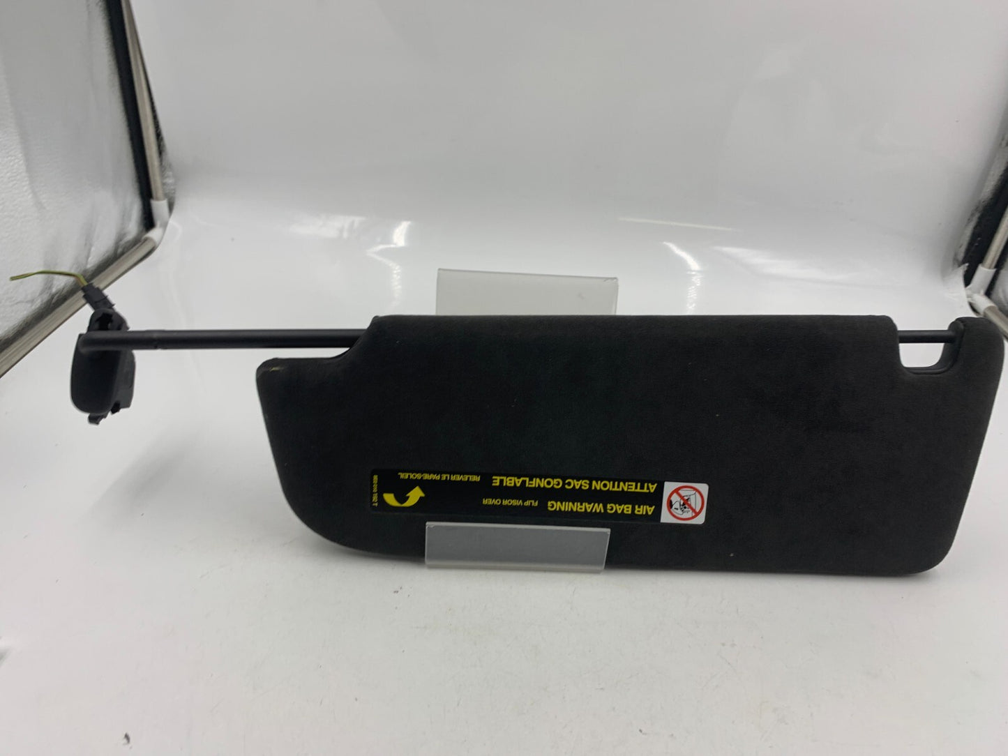 2010-2017 Audi A8 Passenger Sun Visor Sunvisor Black Illuminated OEM C01B38082