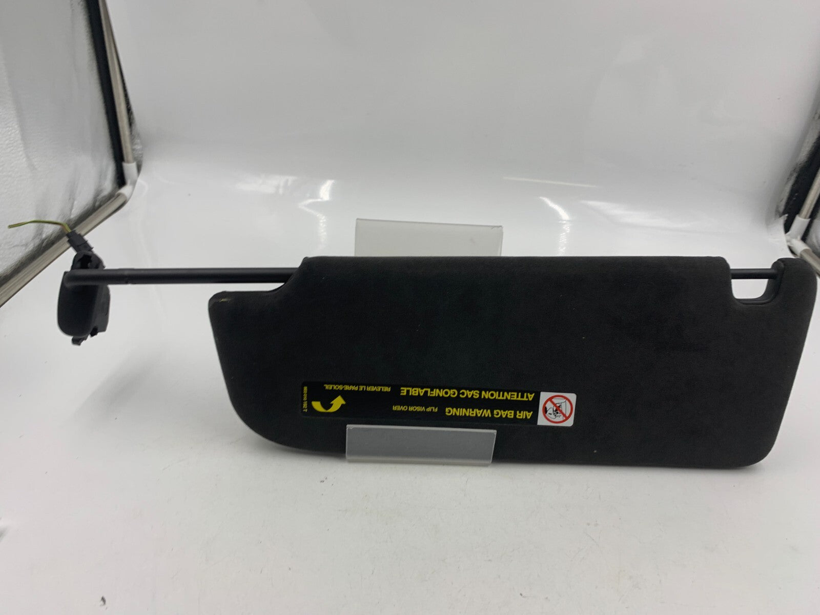 2010-2017 Audi A8 Passenger Sun Visor Sunvisor Black Illuminated OEM C01B38082