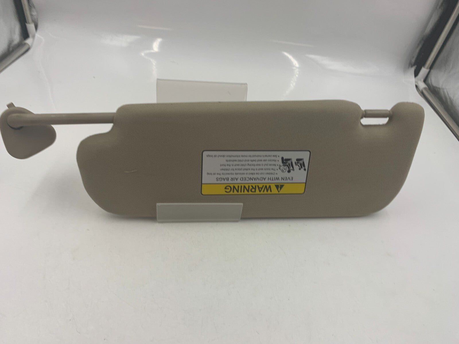 2011-2016 Kia Optima Passenger Sun Visor Tan OEM D02B33082