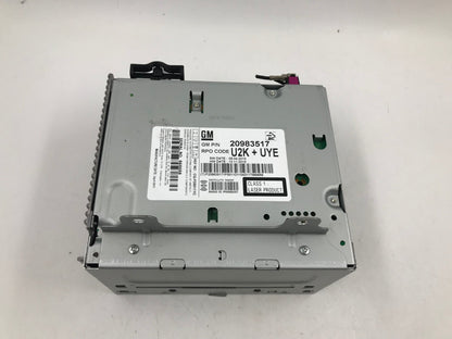 2011-2012 Chevrolet Cruze Center Console Radio AM FM CD Radio Receiver D04B30047
