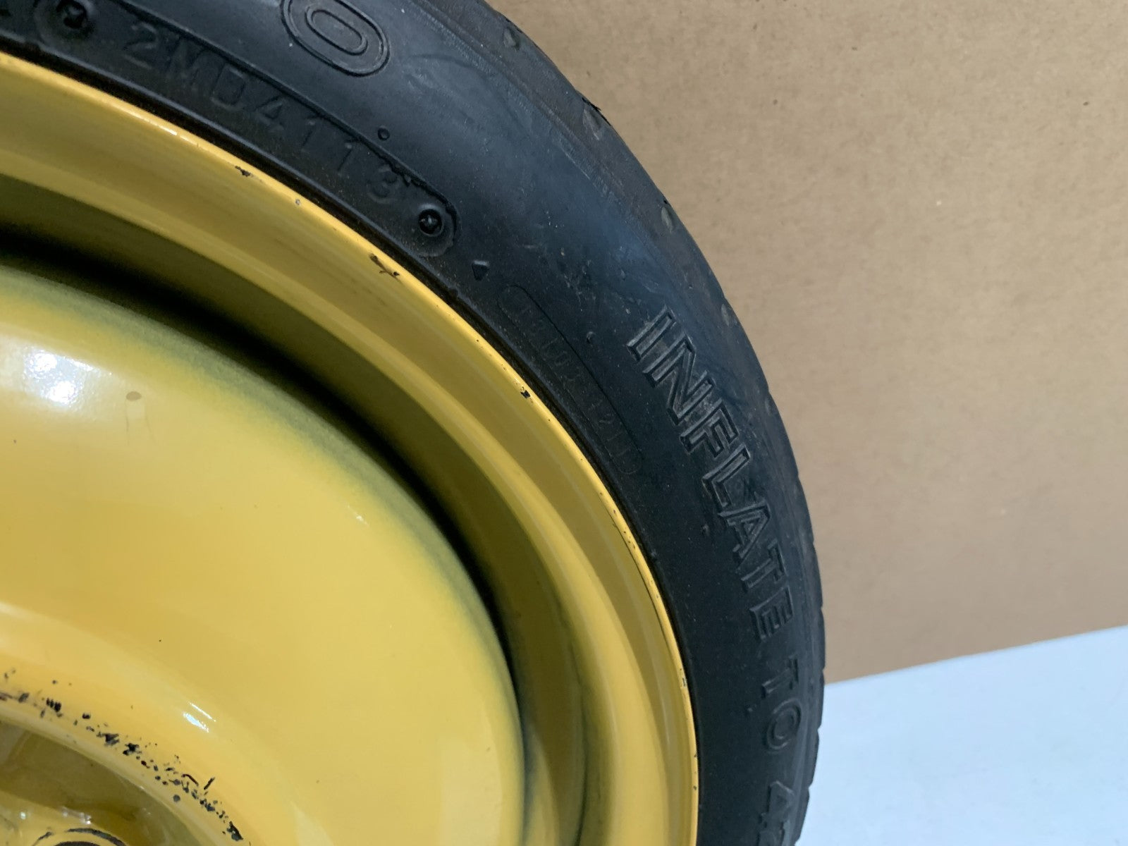 2011-2014 Mazda 2 Mazda2 14" Spare Tire Compact Donut T115/70D14