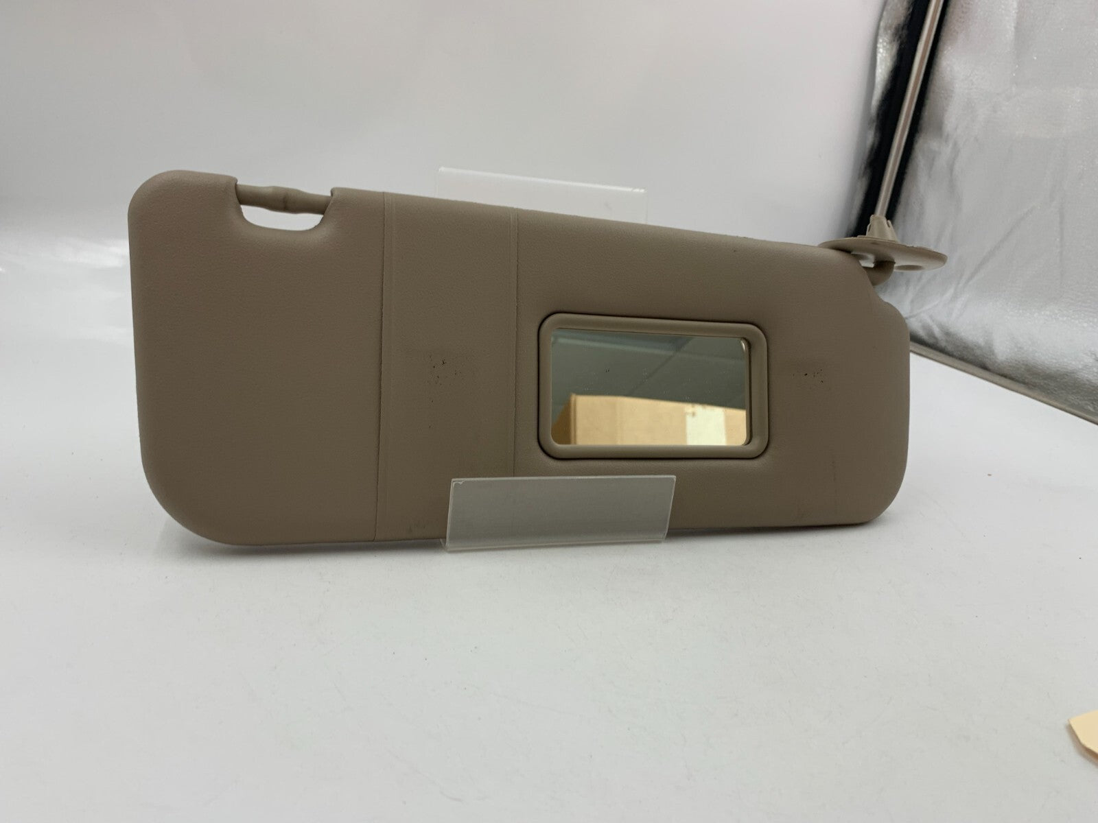 2005-2008 Toyota Corolla Passenger Sun Visor Beige OEM B04B47056