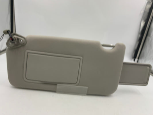 2010-2014 Subaru Legacy Driver Sun Visor Gray Illuminated OEM D01B30082