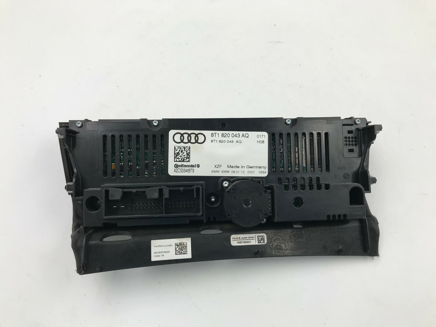2008-2013 Audi S5 AC Heater Climate Control Unit OEM D02B13010