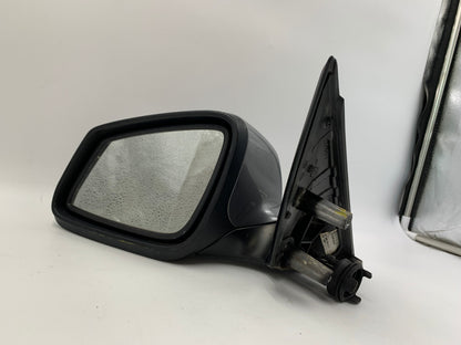 2011-2012 BMW 740i Driver Side View Power Door Mirror Gray OEM E03B40036