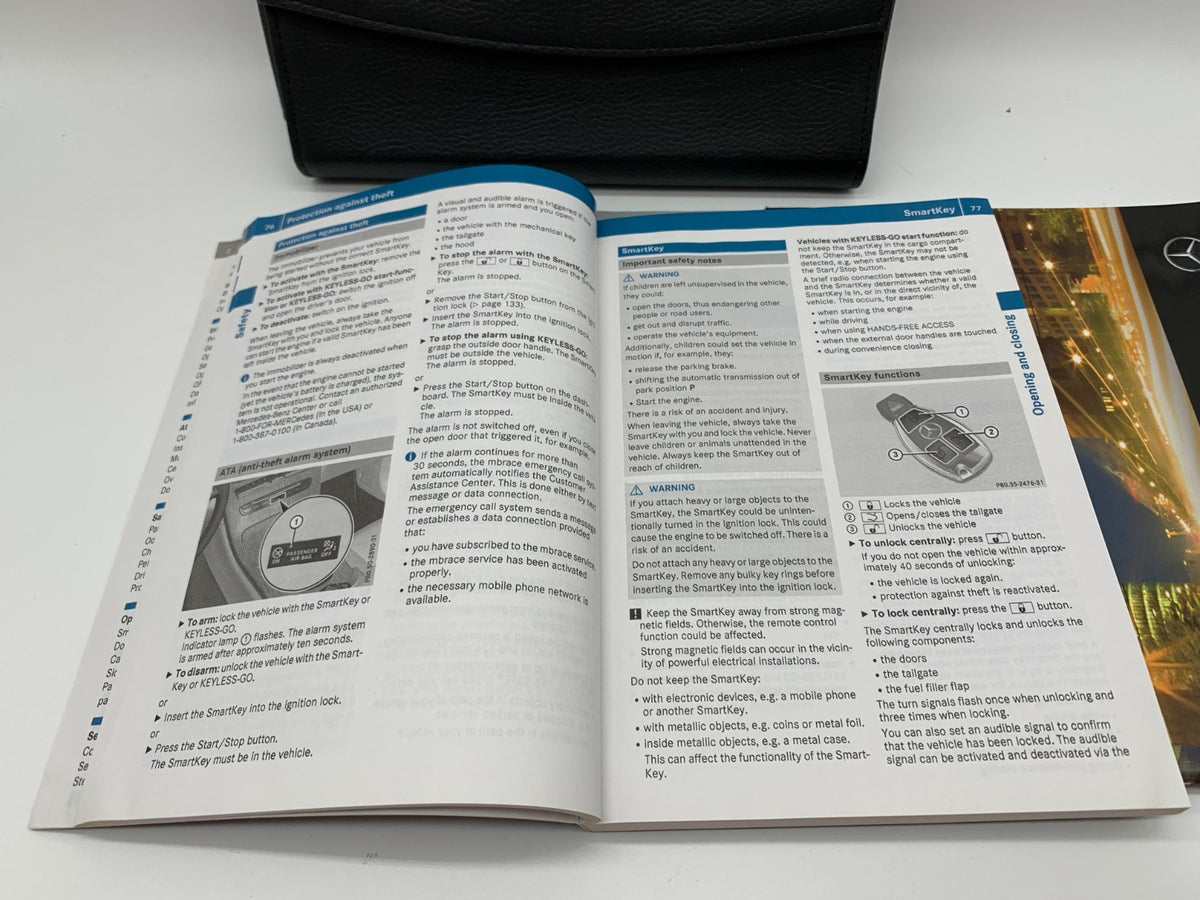 2017 Mercedes GLC Owners Manual Set with Case OEM D04B48067