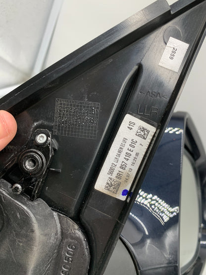 2009-2014 Audi Q5 Passenger Side View Power Door Mirror Gray OEM with Memory