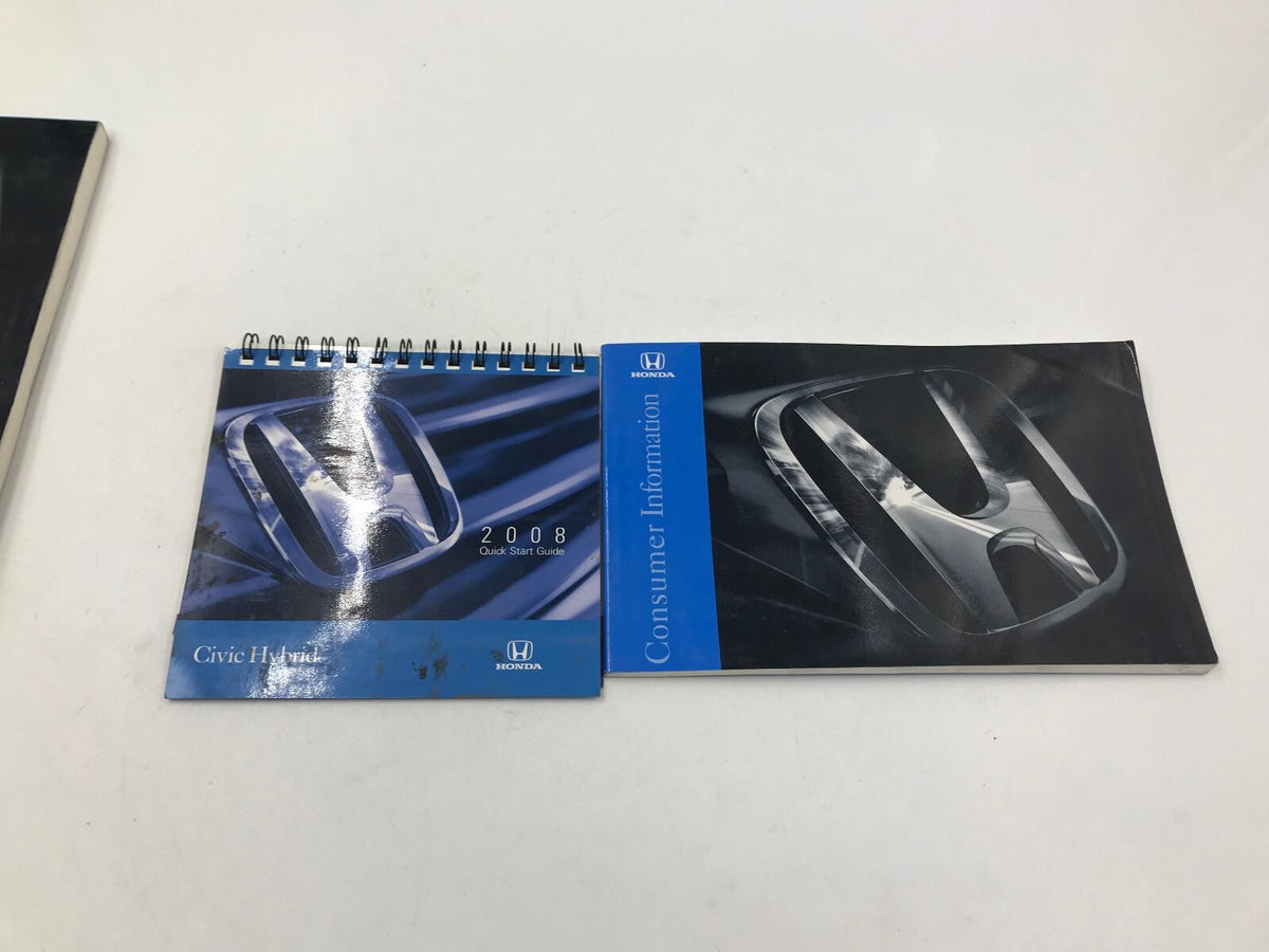 2008 Honda Civic Hybrid Owners Manual OEM D02B48048
