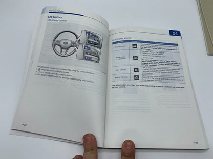 2022 Hyundai Venue Owners Manual Set OEM D02B15031