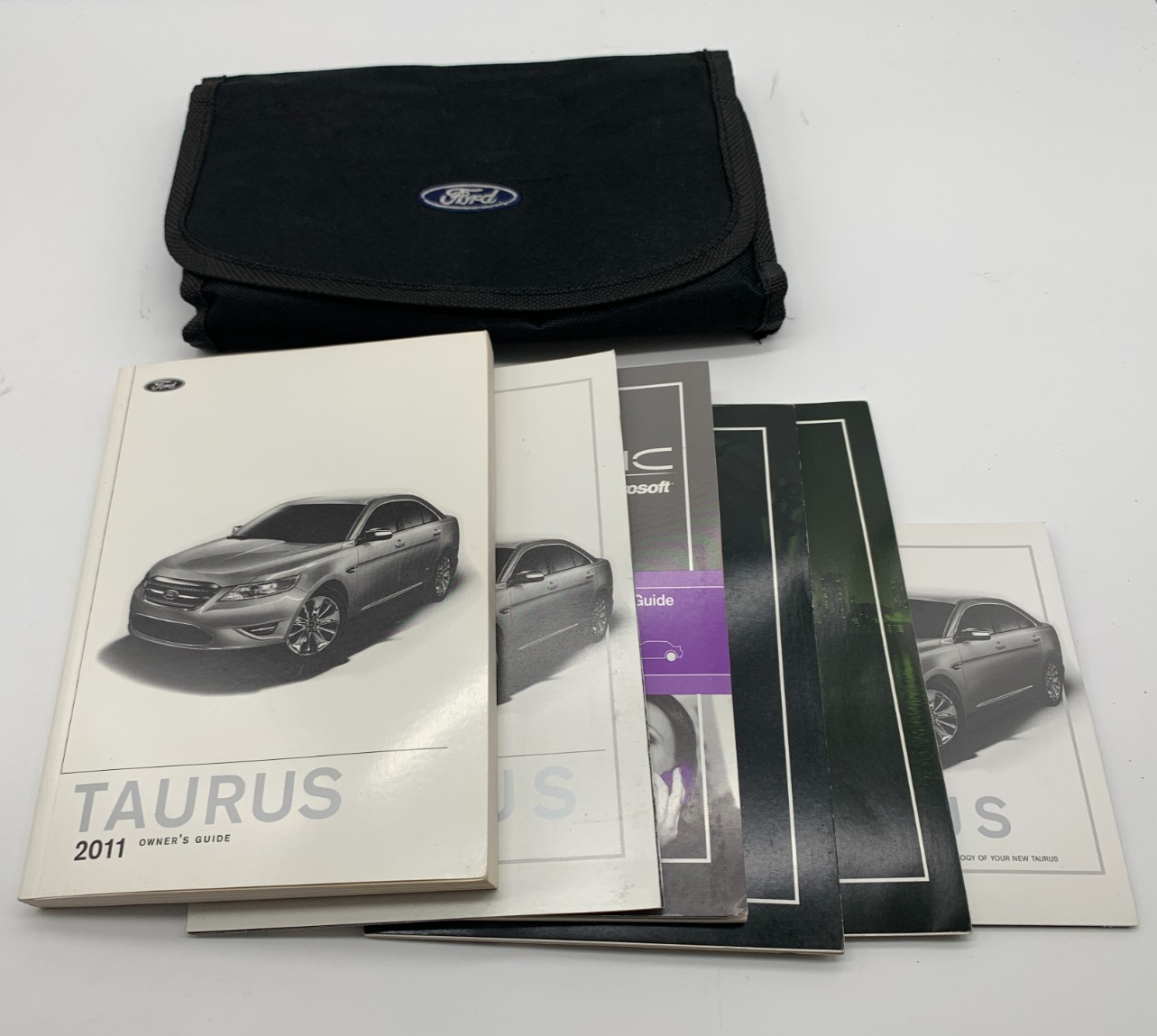 2011 Ford Taurus Owners Manual Set with Case OEM B03B24012