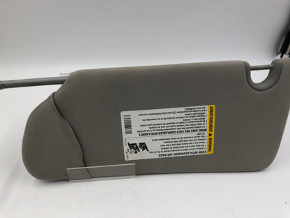2006-2011 Buick Lucerne Passenger Sun Visor Gray Illuminated OEM A03B18074