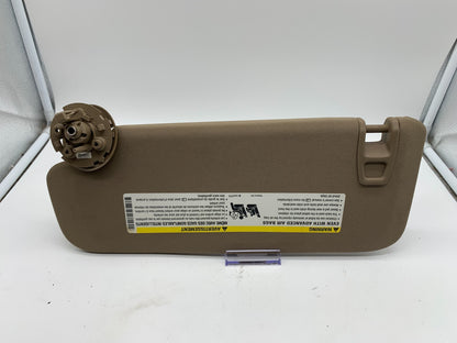 2004-2012 Chevrolet Malibu Passenger Sun Visor Brown OEM B02B27014
