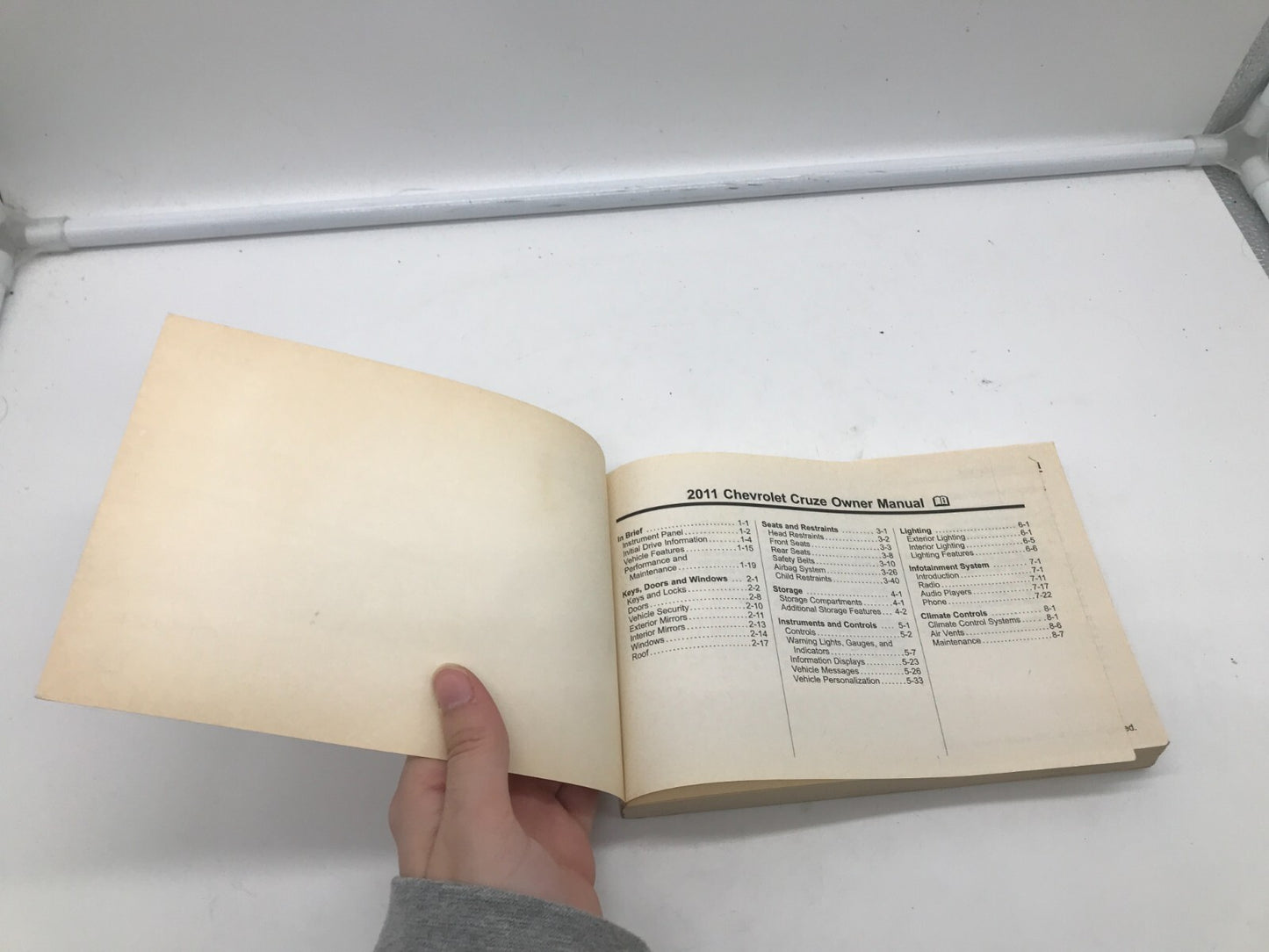 2011 Chevrolet Cruze Owners Manual OEM C02B45033