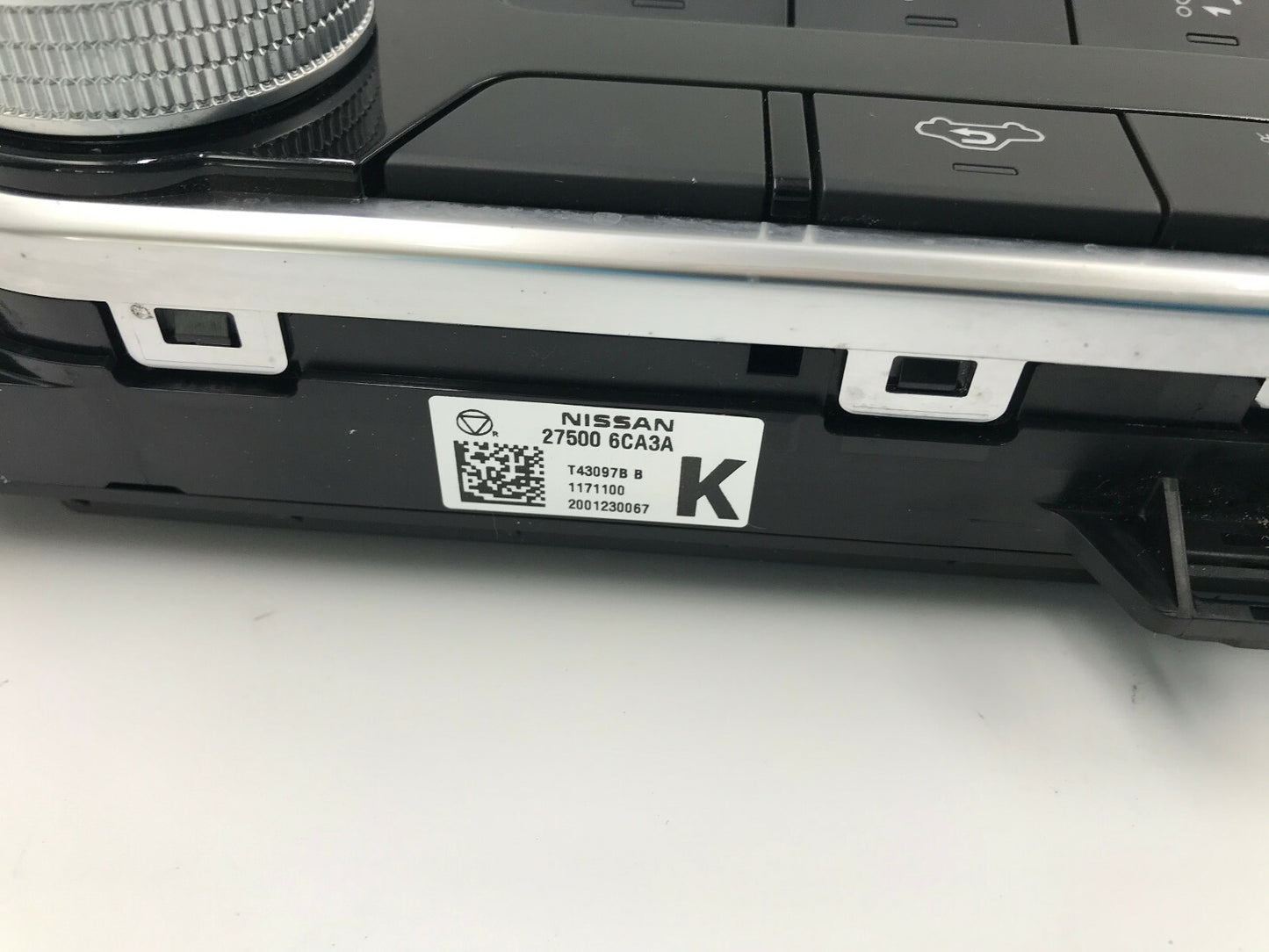 2019-2020 Nissan Altima AC Heater Climate Control E01B52004