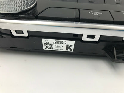 2019-2020 Nissan Altima AC Heater Climate Control E01B52004