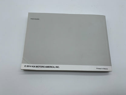 2015 Kia Optima Sedan Owners Manual OEM B03B47061