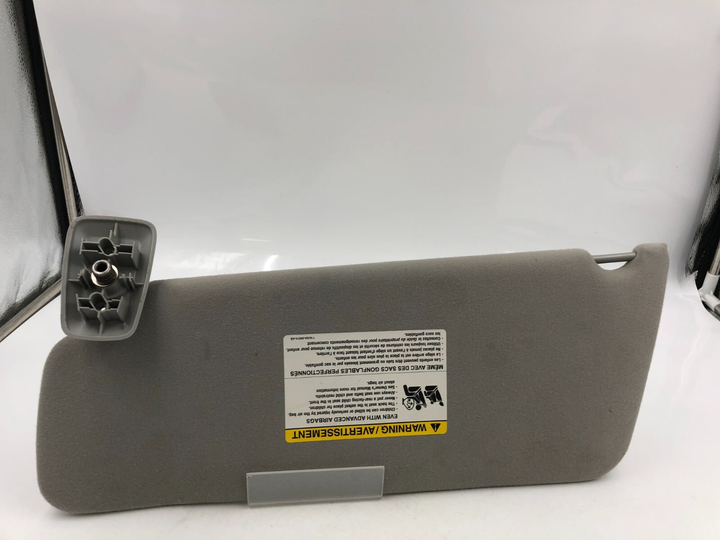 2004-2008 Ford F-150 Passenger Sun Visor Gray OEM D01B25063